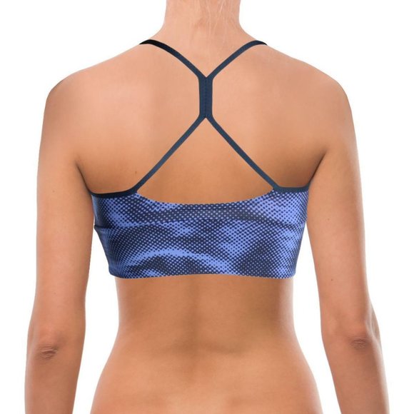 NWT Nike Swim Bikini Top bra Sport Size S blue navy - Picture 2 of 4